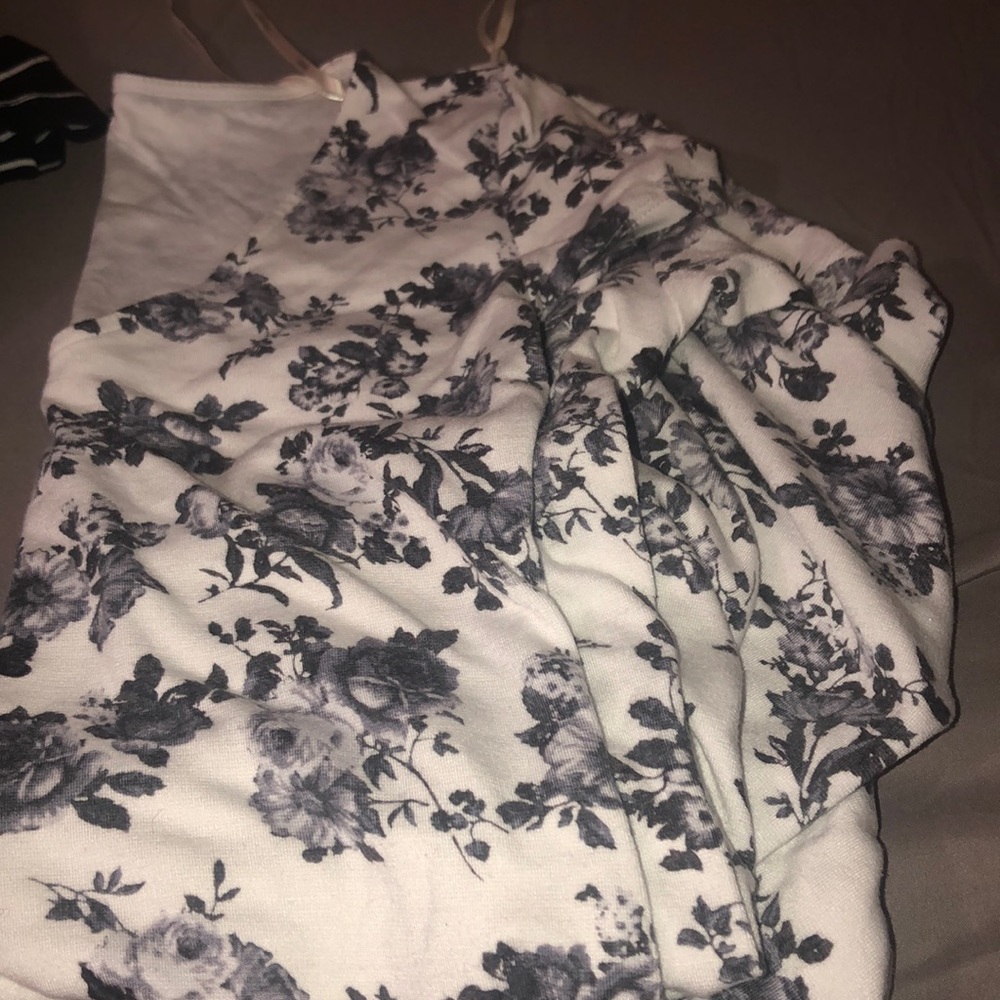 flower printed dress